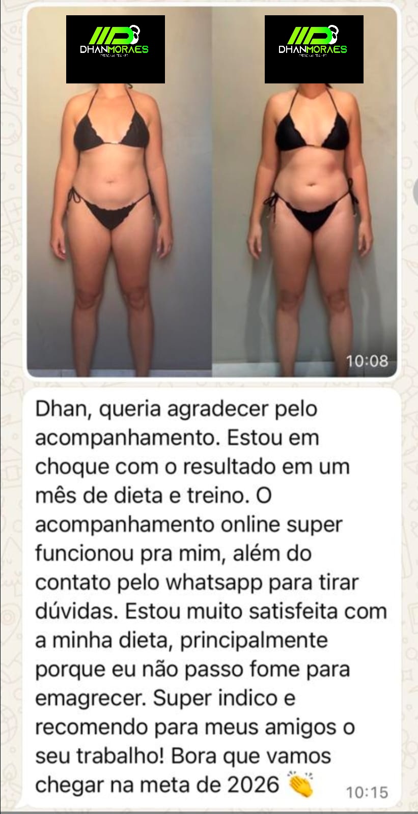 Depoimento real WhatsApp 1